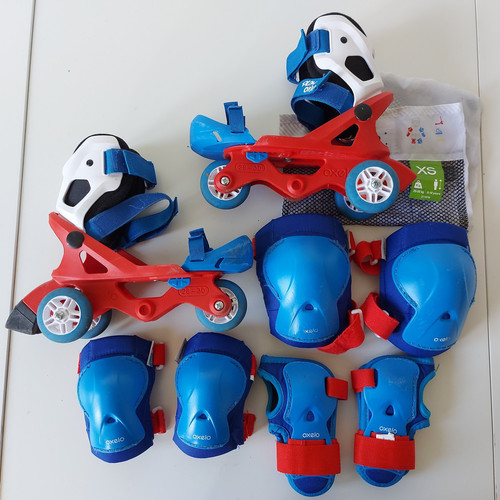 Kinder rollschuhe set - kinder,