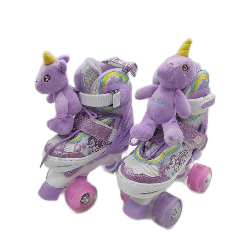 Einhorn puppe rollschuhe - puppe,